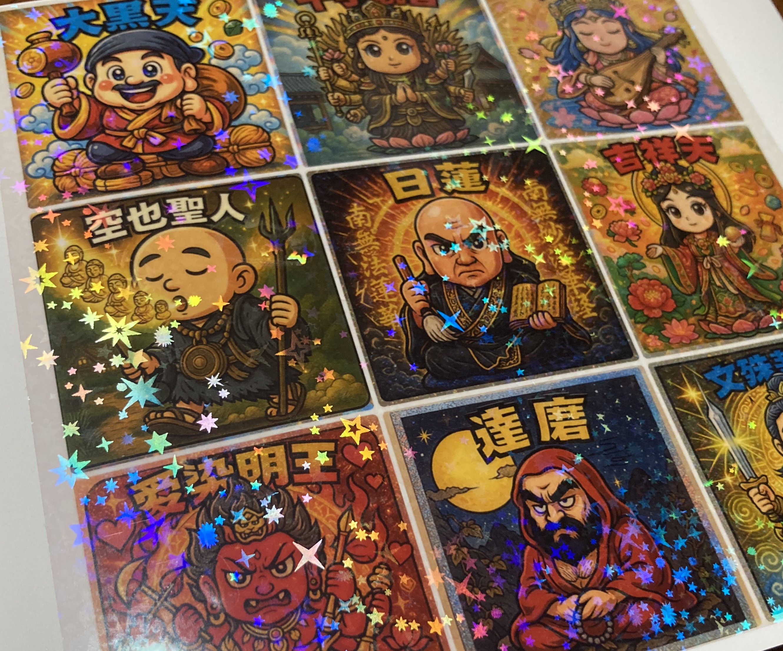 オリジナルシールやゲーム企画のイメージ